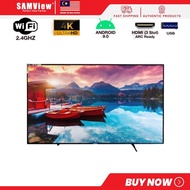 SAMView Grade B Digital LED TV / Television MYTV DVB-T2 Ready (24"-65")