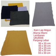 BAYAR DI TEMPAT - Kain Lap Majun  Kioan / Kain Lap Majun Warna Bahan Kaos / Kain Lap Majun Lembaran 