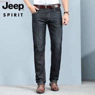 JEEP SPIRIT Genuine Men's Jeans Straight Jeans One Piece Shipping 8 9001