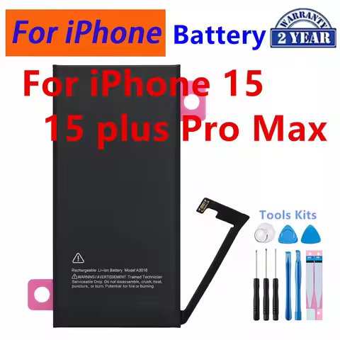 Brand New A3084 A3121 Replacement Battery For iPhone 15 plus iPhone 15 pro Max Mobile phone Batterie