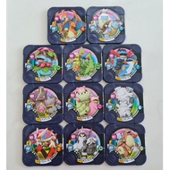 Pokemon Tretta Z4 Set n Individual Chips