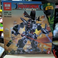 Educational Stacking Block Toys Brick lepin 06060 ninja mecha