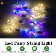 1M 2M Battery Operated LED Fairy Lights String Lights Waterproof Copper Wire Lights for Party Gift Holiday Christmas Decor