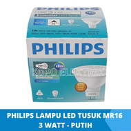 Lampu Led Tusuk Philips MR16 3w |Led Tusuk MR16 philips 3 Watt