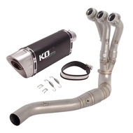 Slip On For Yamaha Tracer 9 9GT MT09 FZ09 XSR900 2024 2025 Motorcycle Full Exhaust System Header Lin
