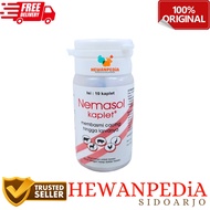 NEMASOL 10 KAPLET HEWANPEDIA - Obat cacing sapi kambing babi unggas kerbau kuda