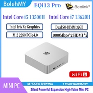 Beelink EQi13 Pro 13500H/13620H M.2 2280 PCle4.0*4 WiFi6 MINI PC