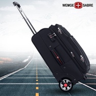 ST/👜Swiss Army Knife Single-Directional Wheel Luggage Oxford Cloth Oversized Wheel Trolley Case Directional Wheel Canvas