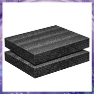 [r3jylk02.vn] 2Pack 16 X 12 X 2 Inch Polyurethane Foam Sheet for Toolbox Camera Storage