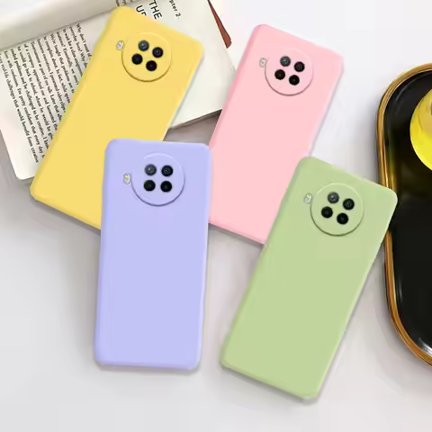 For Xiaomi 10T Lite Case Candy Soft Silicone TPU Back Cover for Xiaomi Mi 10T Lite Phone Cases For X