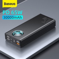 Baseus 33W  65W Power Bank 30000mAh PD Quick Charging FCP SCP Powerbank Portable External Charger