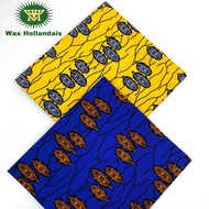 Hollandais Wax Fabric Ankara Africa Batik非洲蜡布缠腰布