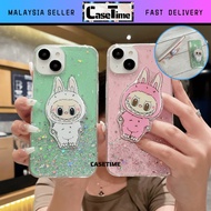 VIVO Y02s Y15a Y15s Y22s Y27 Y33s Y33T Y21T Y35 Y71 Y76 Y78 4G 5G fon sarung cute labubu stand case 