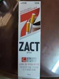 LION ZACT PLUS  漬脫去煙漬牙膏