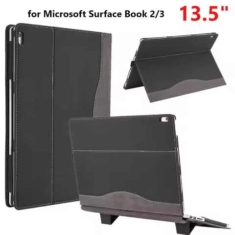 Laptop Case for 13.5'' Microsoft Surface Book 2 3 Folio Case for Surface Book 13.5 inch Pc Notebook 