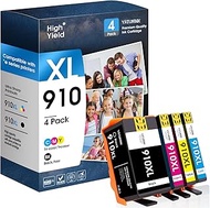 910XL Ink Cartridges Combo Pack Compatible For HP 910 XL Works With HP OfficeJet 8010/8010e 8012e 80