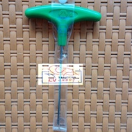 TEKIRO L-SHAPE HEX KEY 2.5 MM / T-SHAPE HEX KEY 2.5 MM