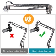 Boom Arm Compatible with Fifine Dynamic Microphone (K688), Mic Arm for Fifne XLR/USB Podcast Recordi