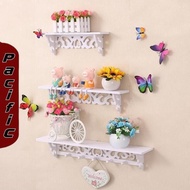 Dtg Minimalist Wall Shelf Hanging Shelf Wifi Router Remote Music Player Wifi Wall Shelf / Minimalist