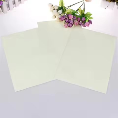 297mm*420mm A3 Fluorescent Luminous Glow In The Dark PET Inkjet Paper Film Sheets For Dye ink Printi