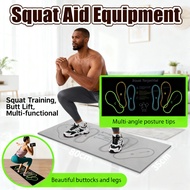 Squat mat beginners squat auxiliary training equipment squat thin thigh practice buttocks multi-func
