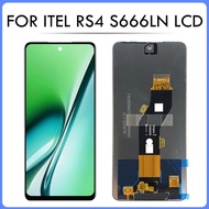 Libodi 6.56" Original LCD For itel RS4 LCD Display Touch Screen Digitizer Assembly Panel Replacement