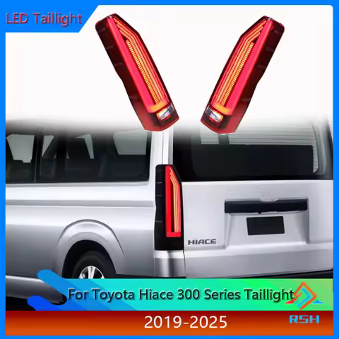 Tail Light For Toyota Hiace 300 Series Taillight Assembly 2019-2025 Modification LED Driving Light W