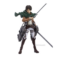 Eren Jaeger Levi Mikasa Ackerman แอ็คชั่นรูปแบบ PVC รูปแบบของเล่นของขวัญสำหรับผู้ใหญ่ LA3PF-MEG-TH