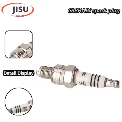 Motorcycle Spark Plug CR8HSA C8HSA CR8HIX Fit for 50cc 70cc 90cc 110cc 125cc 150cc ATV Pit Dirt Bike