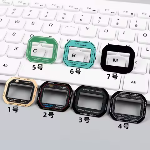 For Casio DW5600 Watch Mirror Protective Film Tempered Film 3229 DW-5600 GW-B5600 DW-5635 Modified S