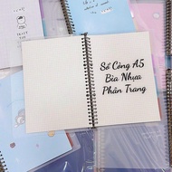 A5 Notebook with Plastic Cover Pagination