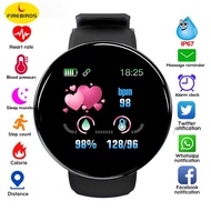New Men's Women's Watch LED Bracelet D18 Smart Smartwatch Waterproof Touchscreen Smartband