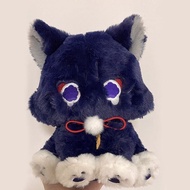 25-30cm Genshin Impact Scaramouche Cat Plush Wanderer Balladeer Plush Cute Stuffed Dolls Toy Pillow 