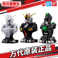 Bandai Gacha Mobile Suit Gundam MS Mechanical Bust Bust 01 ΝNiu Gundam Figure Ornament