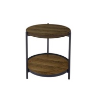 Dekoruma Tenzo FINLEY Meja Kecil Samping - Walnut / Side Table