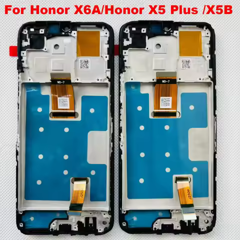 6.56‘’ Original For Huawei Honor X6A WDY-LX1 LCD Display Touch Screen Digitizer For Honor X5 Plus X5