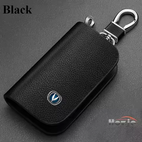 Car Leather Key Case Zipper Key Cover for Changan UNI-V UNI-T UNI-K UNI-S UNI-Z CS55PLUS CS35 CS15 C