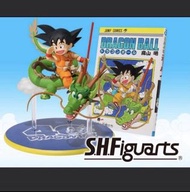 SH Figuarts Dragon Ball shf 悟空與神龍40周年紀念版連漫畫書 s.h.figuarts 孫悟空&神龍-40周年記念 Edition shf 龍球40周年連啡盒 全新未開
