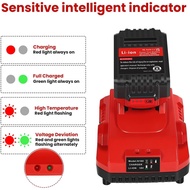 Rapid Battery Charger Station for Milwaukee M18 Charger Compatible with Milwaukee 18V Lithium Batter