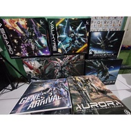 Gundam 1/100 genesis, nemesis, apocalypse, Phoenix, asgard, Valkyrie, aurora