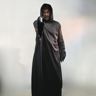 【TI hot】 Adult Halloween Scream Ghost Costume Reaper Cosplay Death Dress up Props for Prom Men Horri