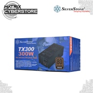 SilverStone SST-TX300 300W Power Supply Unit - Support standard TFX form factor, 80 PLUS Bronze certification, Silent running 80mm fan with 18 dBA minimum