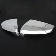 Isuzu D-MAX DMAX 2020-2024 2025 Rearview Side Mirror Cover Trim Accessories ABS Chrome Silver Patter