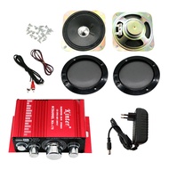 Hi-Fi Audio Stereo Amplifier Arcade Game Audio Kit 4 inch Speaker for Raspberry Pi Multi Game PCB Pi