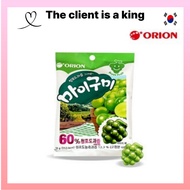 (Orion) Mygumi. Peach. Green grape. Earthworm jelly