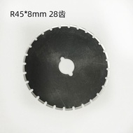 SBAN 45mm Safety Lock Carpet Cutter Elastic Band Cutting Circular Blade FT011 Roller Cutter Left/Rig