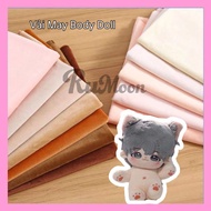 [1 mét] Vải Lông Nhung 1mm Màu Da May Body Doll bông