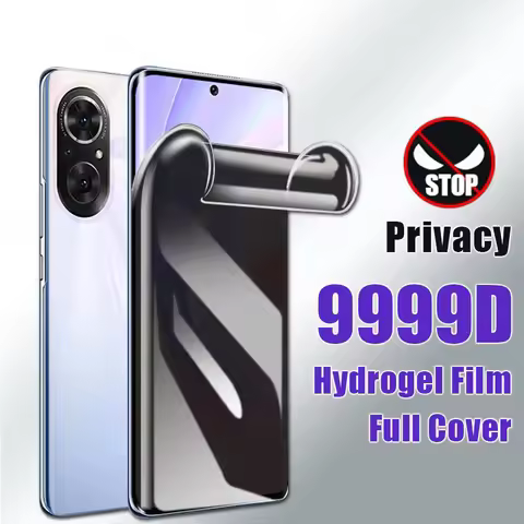 Privacy Hydrogel Film Screen Protector For OPPO A73 A77 A16 A16E A16K A17K RX17 Pro Narzo 30A A5 A9 