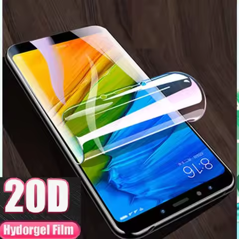 HD Full Screen Protective Film On Redmi Note 4 4X 5 5A 6 Pro Film For Xiaomi Redmi 4X 4A 5A 5 Plus 6