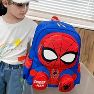 Fnw Spiderman Backpacks Super Heroes Student School Bag Cartoon 3d Stereo Kindergarten Backpack Children's Travel Bag Gift SG